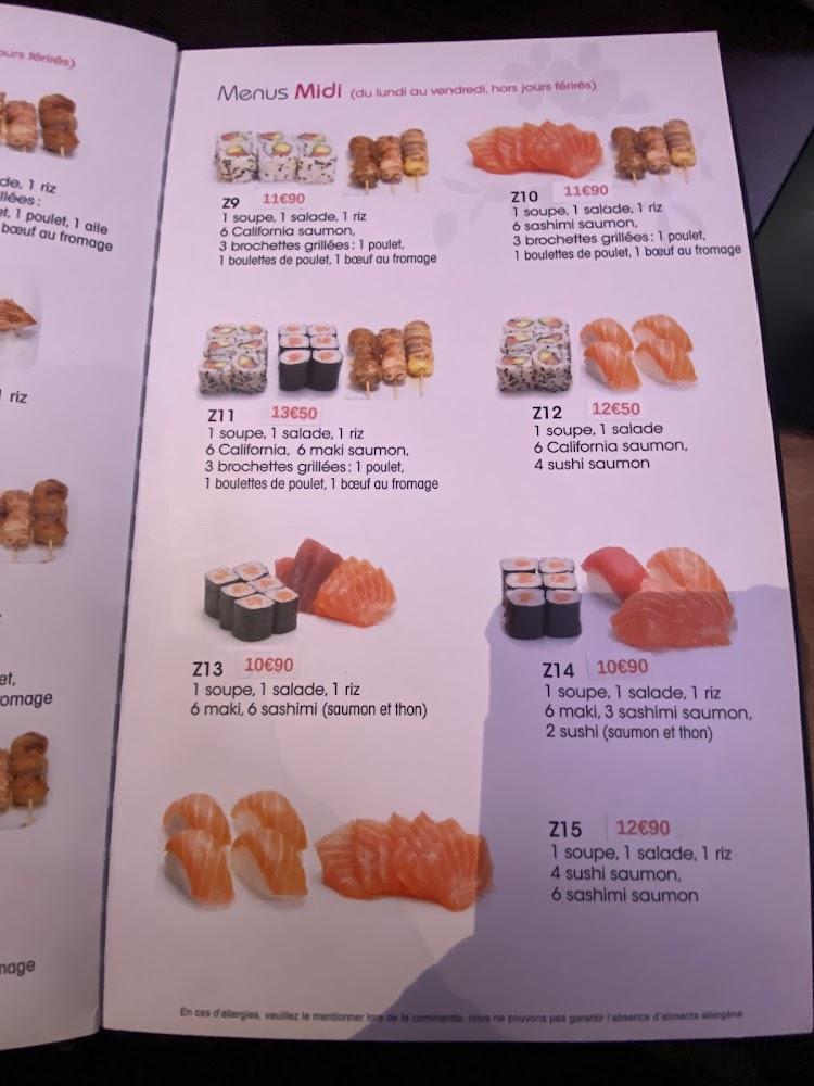 Sakura Sushi - Menu Image 1
